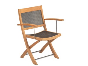 Складной стул со спинкой  - удобно и комфортно