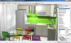 Принцип пользования оффлайн программой KitchenDraw для создания дизайна кухонь