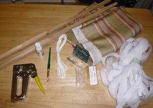 Необходимые материалы и инструменты для изготовления римских штор своими руками
